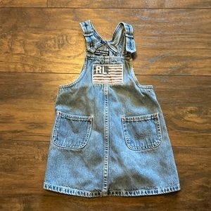 Vintage Ralph Lauren Denim Jumper 18-24